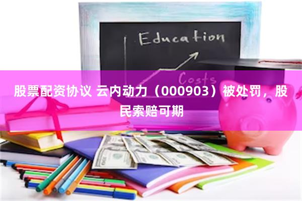 股票配资协议 云内动力（000903）被处罚，股民索赔可期
