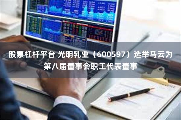 股票杠杆平台 光明乳业（600597）选举马云为第八届董事会职工代表董事