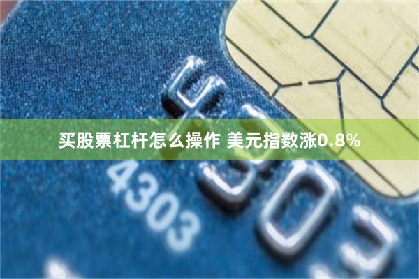 买股票杠杆怎么操作 美元指数涨0.8%