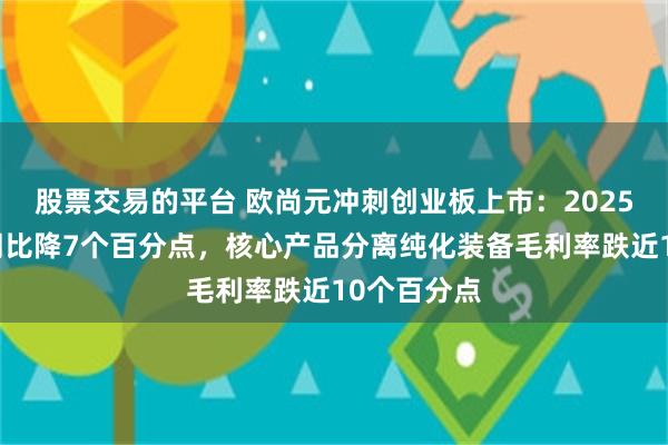 股票交易的平台 欧尚元冲刺创业板上市：2025年毛利率同比降7个百分点，核心产品分离纯化装备毛利率跌近10个百分点