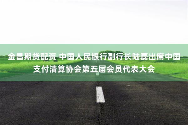 金昌期货配资 中国人民银行副行长陆磊出席中国支付清算协会第五届会员代表大会