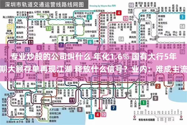 专业炒股的公司叫什么 年化1.6% 国有大行5年期大额存单再现江湖 释放什么信号？业内：难成主流