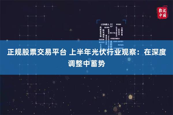 正规股票交易平台 上半年光伏行业观察:在深度调整中蓄势