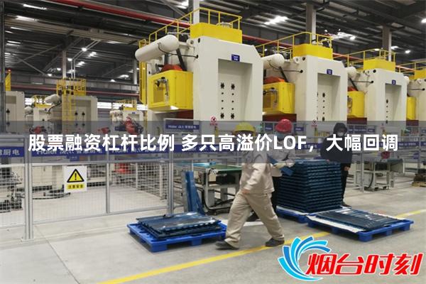 股票融资杠杆比例 多只高溢价LOF，大幅回调