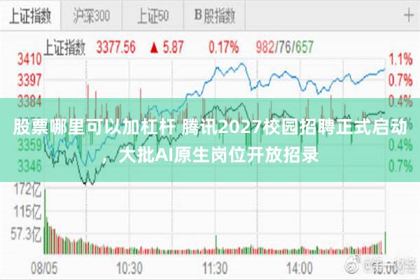 股票哪里可以加杠杆 腾讯2027校园招聘正式启动，大批AI原生岗位开放招录