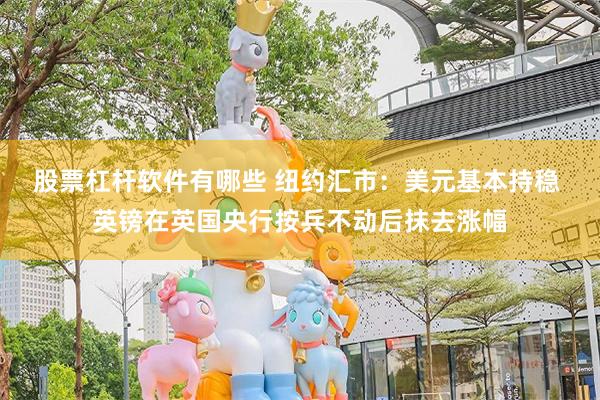 股票杠杆软件有哪些 纽约汇市:美元基本持稳 英镑在英国央行按兵不动后抹去涨幅