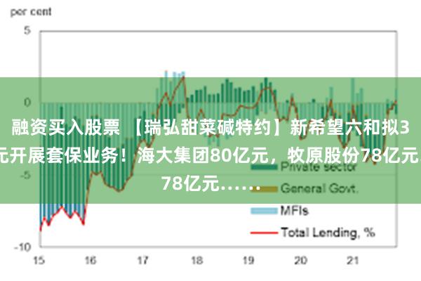 融资买入股票 【瑞弘甜菜碱特约】新希望六和拟33亿元开展套保业务！海大集团80亿元，牧原股份78亿元……