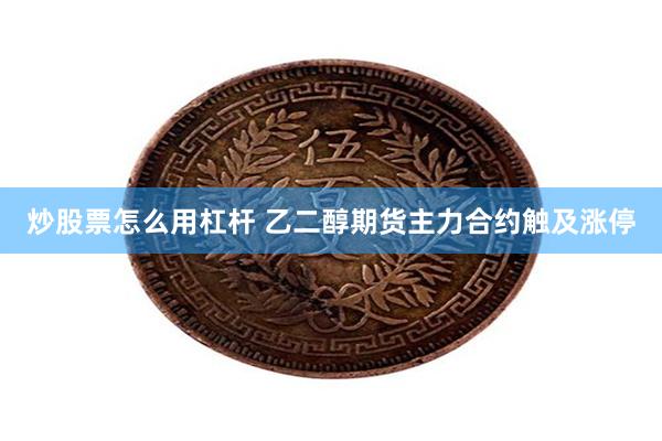 炒股票怎么用杠杆 乙二醇期货主力合约触及涨停